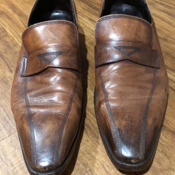 Bruno Magli Men's Loafers Size 10 M - Picture 1 of 6